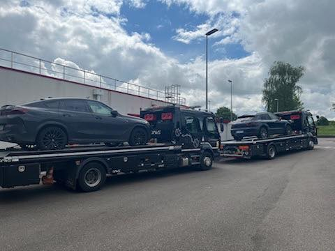 Grand excès de vitesse : Deux voitures de luxe saisies à 207 km/h sur l’A31