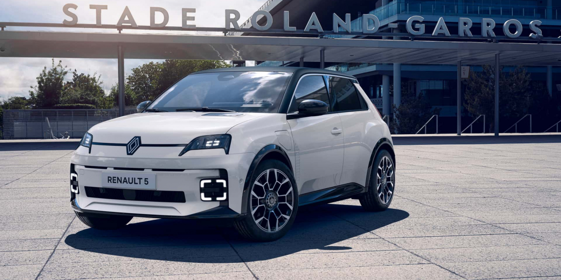 Renault 5 E-Tech Electric Roland-Garros : Élégance et écologie en édition limitée