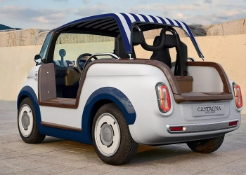 La Fiat Topolino se décline en adorable voiturette de plage