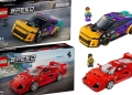 Lego dévoile les prochains Speed Champions : Ferrari F40 et NASCAR Camaro