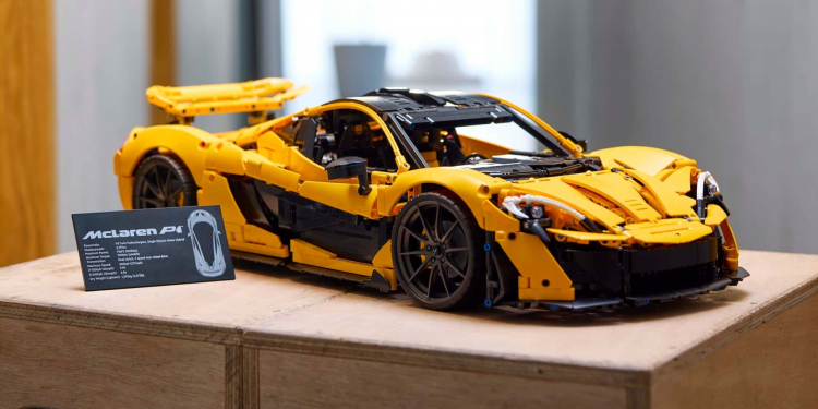 La McLaren P1 reprend vie avec le nouveau kit Lego Technic