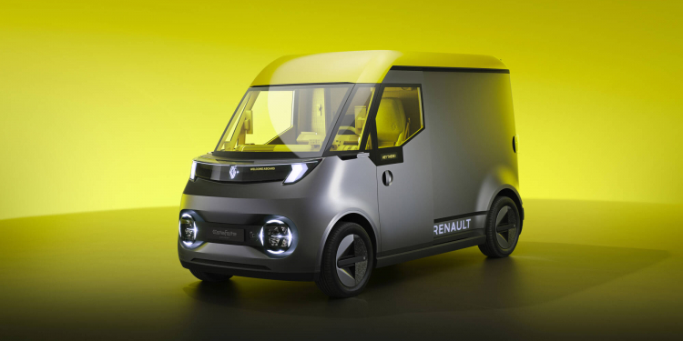 Estafette Concept : Renault réinvente l’utilitaire urbain 100 % électrique