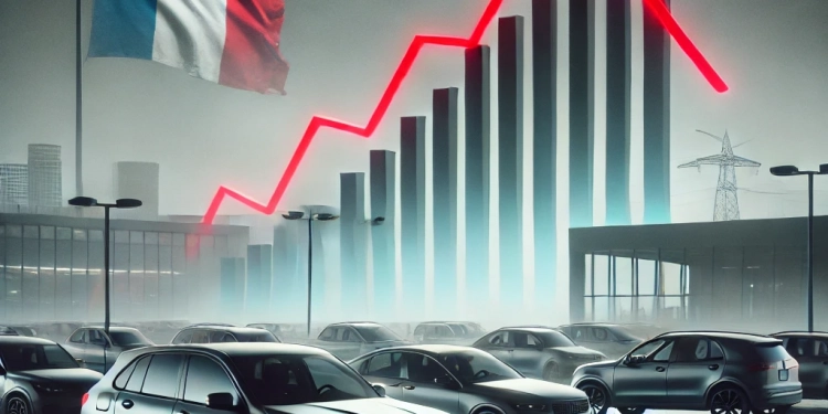 Baisse historique des ventes de voitures en août 2024
