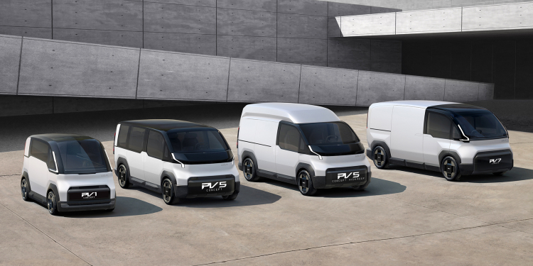 Kia dévoile ses PBV : les utilitaires électriques du futur sont là