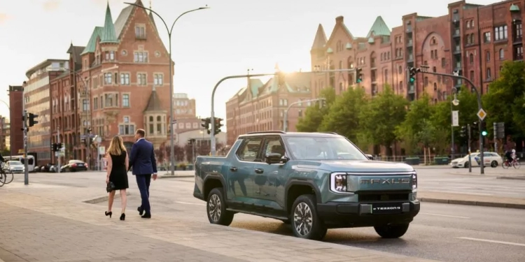 Maxus eTerron 9 : un pick-up électrique ambitieux sur le marché européen