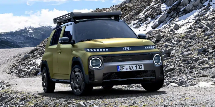 Hyundai présente Inster Cross, un SUV compact au design robuste