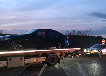 Excès de vitesse record : une BMW flashée à 243 km/h