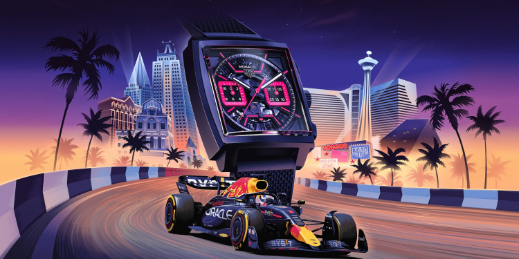 TAG Heuer Monaco : une symphonie en rose pour célébrer Las Vegas