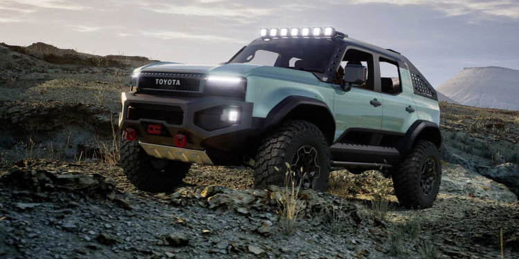 Toyota ROX : le concept Land Cruiser en version cabriolet tout-terrain