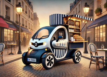 La Renault Twizy reconvertie en food truck parisien