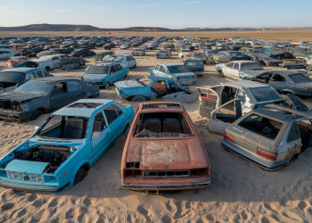 Cimetière de voitures chinoises : le revers de la médaille
