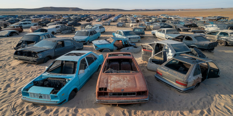 Cimetière de voitures chinoises : le revers de la médaille