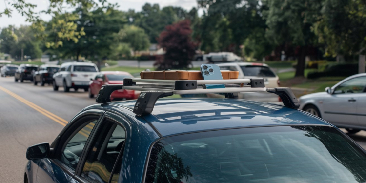 Un automobiliste oublie son téléphone sur le toit de sa voiture, les pompiers débarquent en urgence