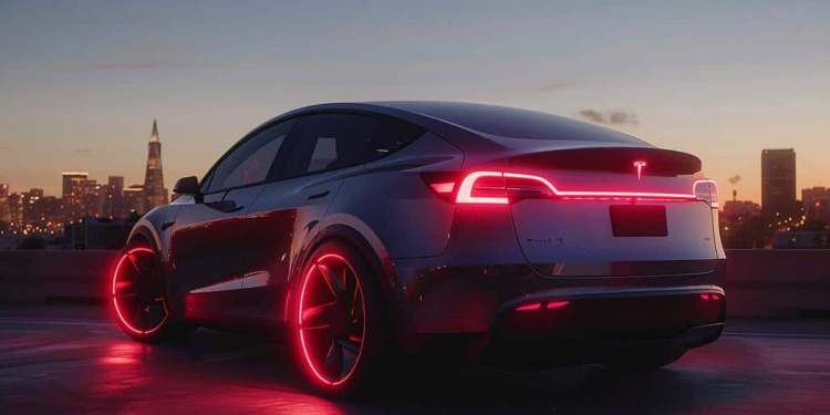 La barre de feu arrière de la Tesla Model Y confirmée par une nouvelle vidéo