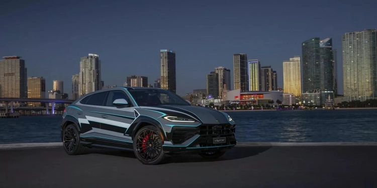 Lamborghini fait de son Urus une oeuvre d’art contemporaine