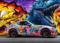 Une Mazda MX-5 RF transformée en oeuvre d’art