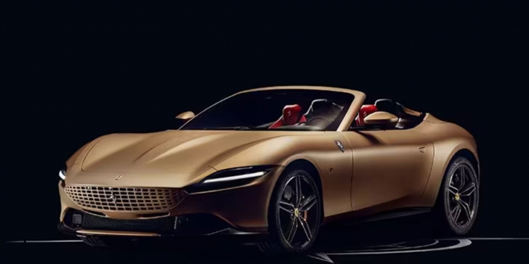 Cette Ferrari Roma Spider est une pièce unique