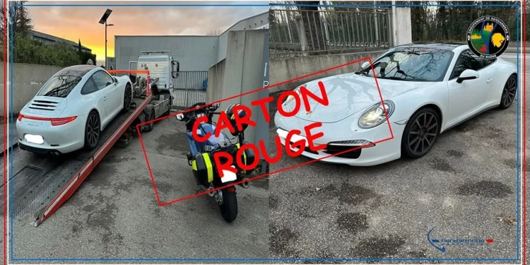 Flashé largement au dessus de 200 km/h avec sa Porsche, il finit en prison