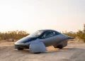 1600 km d’autonomie avec la voiture électrique solaire Aptera