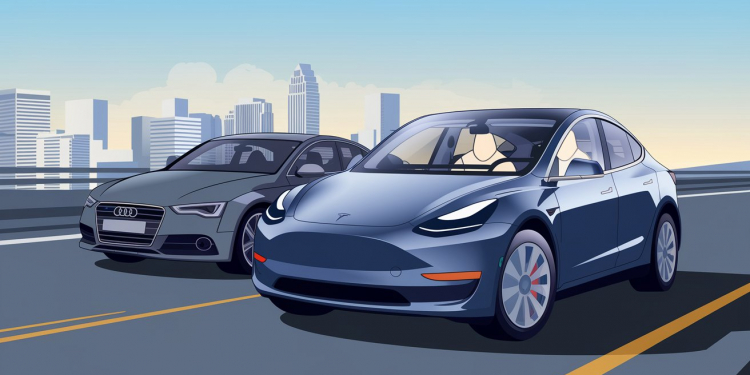 Tesla vend plus de voitures dans le monde qu’Audi en 2024