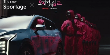 La série Squid Game révèle une voiture invitée surprise