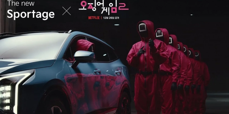 La série Squid Game révèle une voiture invitée surprise