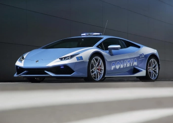 La police italienne roule en Lamborghini depuis 20 ans